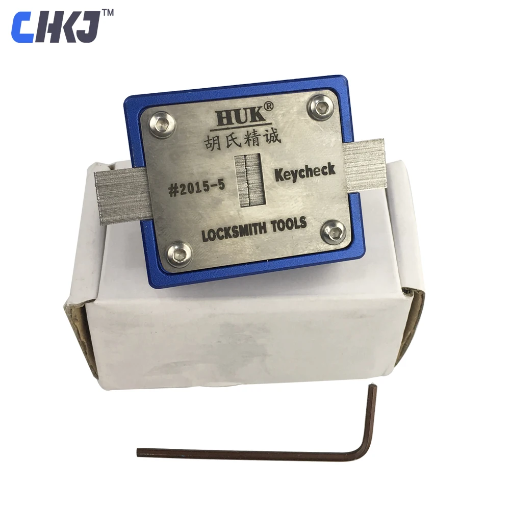 

CHKJ Genuine HUK Key Checker Key Slot Thickness Measurement Instrument Locksmith Tools Equipment Lock Pick Set Free Shipping