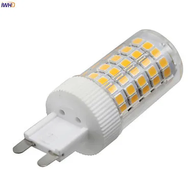 IWHD 4W LED 램프 G9 220V 86xsmd3528 320LM G9 LED 전구 세라믹 바이 핀 조명, 할로겐 디밍 가능 110v-220v 교체