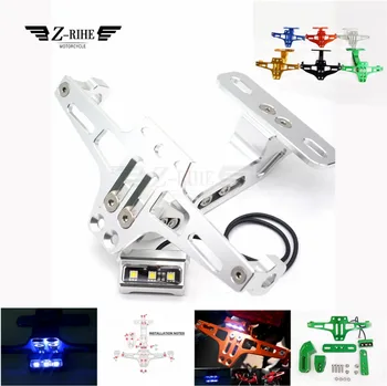 

Motorcycle License Plate Bracket Holder Frame Number Plate for Buell Ulysses XB12XT X1 Lightning XB12R XB12Scg XB12Ss XB9
