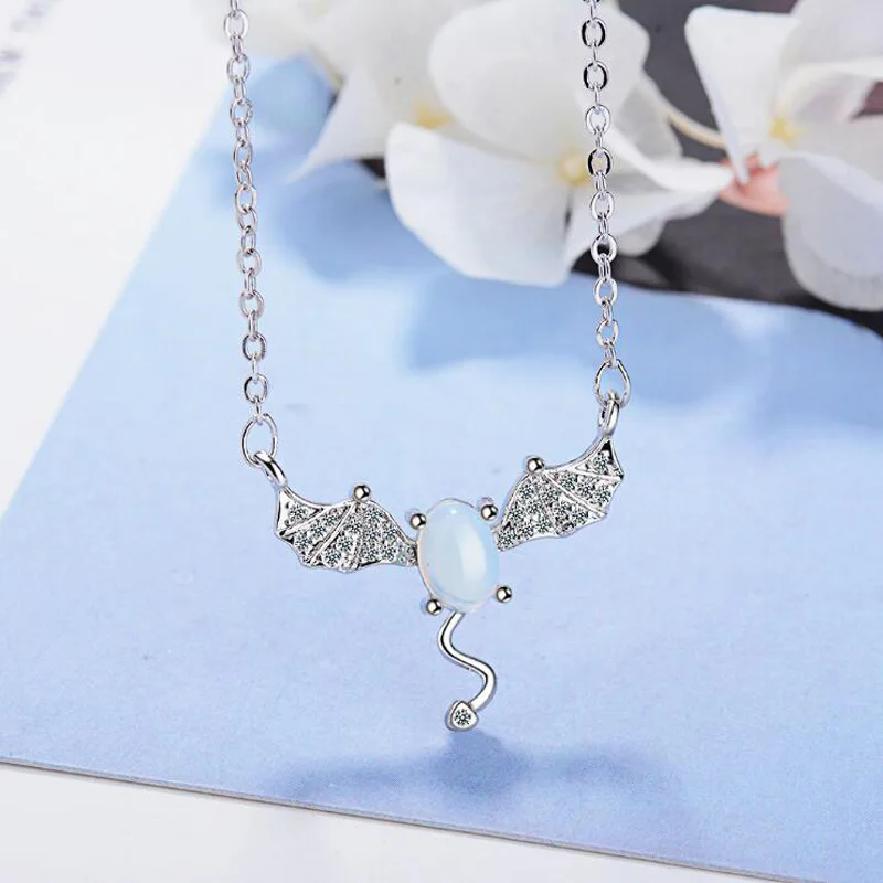 KOFSAC New Fashion 925 Sterling Silver Chain Necklaces For Women Girl