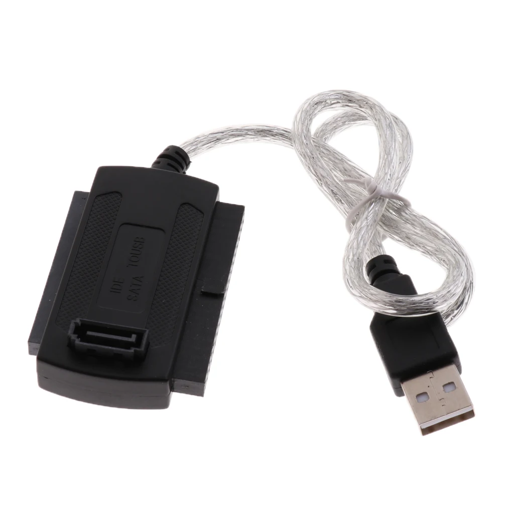USB 2.0 to IDE/SATA 2.5'/3.5' Hard Drive Disk Adapter Cable Converter Cord#2