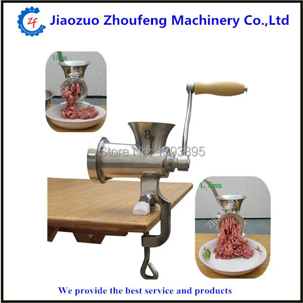 

High efficiency Hand-operated meat mincer