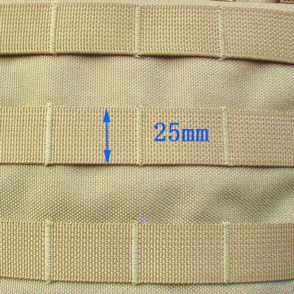

Mil-Spec Nylon Webbing 25mm heavy and strong for belt /strapping /packaging /climbing/parachuting and all DIY activity