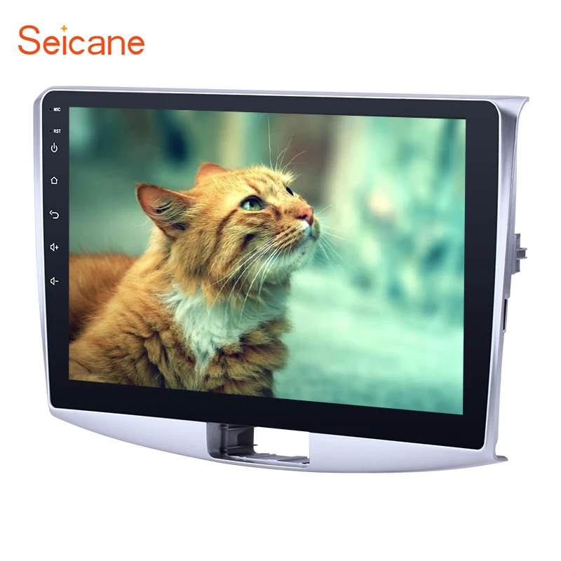 

Seicane 10.1" Quad Core Android 7.1/8.1 Car Head Unit Player Radio GPS Navi for 2012-2014 VW Volkswagen Magotan B7 Bora Golf 6