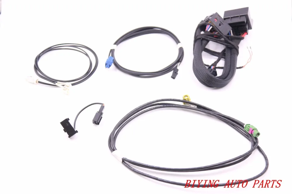 

MIB STD2 ZR NAV Discover Pro Radio Adapter Cable Wire harness For Golf 7 MK7
