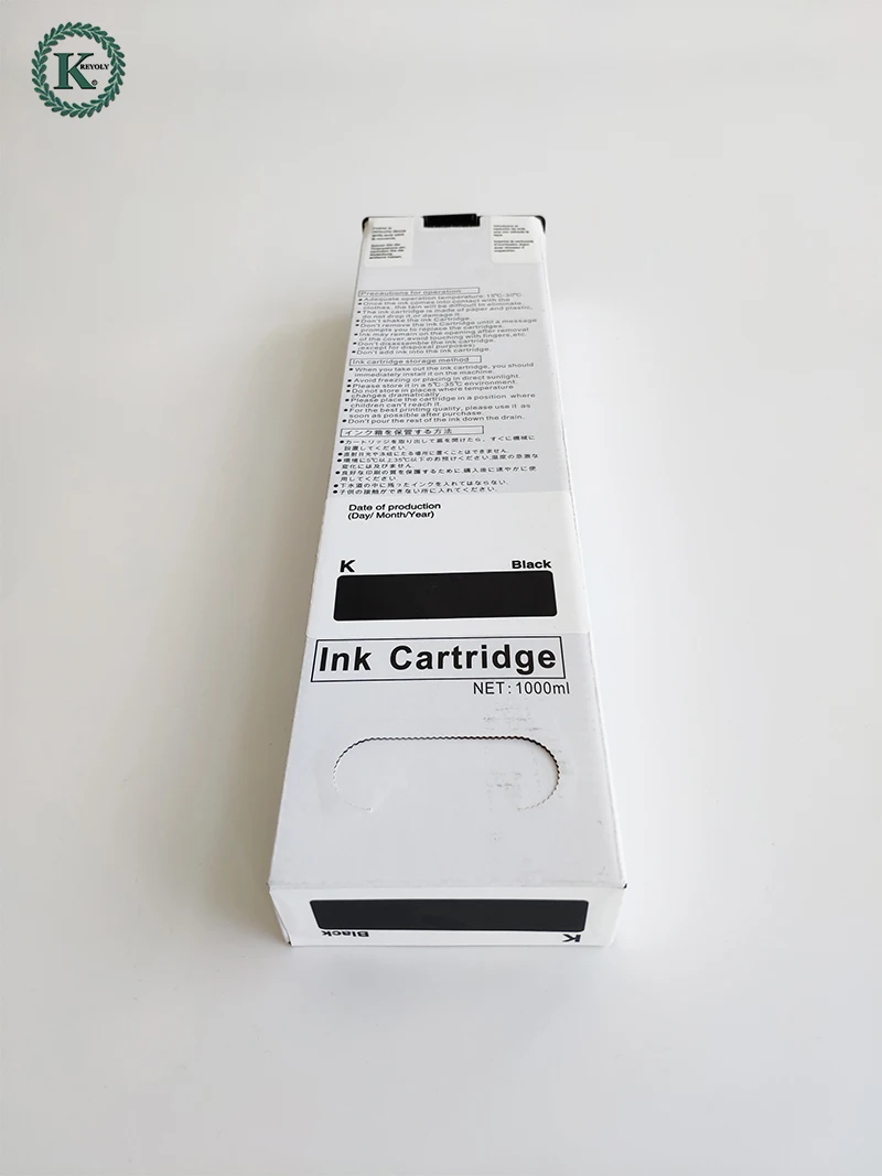 

KREYOLY Compatible Ink Cartridge Replacement for Riso ink Comcolor 3150R/7150R/9150R black color with chip