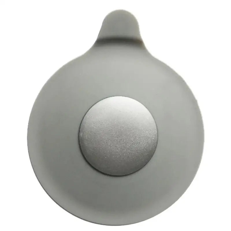 1 упаковка сливная пробка для ванной, Силиконовая пробка для слива воды, крышка для слива воды, дизайн для ванной комнаты, для стирки, кухни - Цвет: Gray