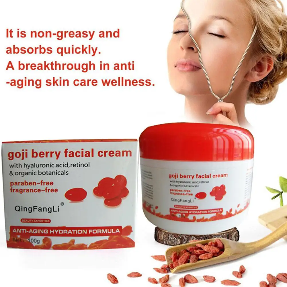 

VIBRANT GLAMOUR Goji Cream Face Cream Whitening Cream Replenishment Moisturizing Anti Aging Wrinkle Skin Care Creams