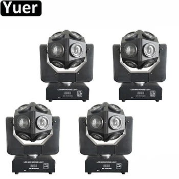 4Pcs/Lot DJ Equipment 12x10W RGBW 4IN1 LED Beam Moving Head Light DMX 512 Control Party Music Disco Stage Moving Head Lights exponentially weighted moving average control chart