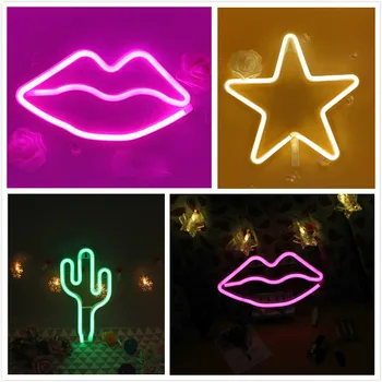 

TONGER Neon Sign 3D Desk Lamp for Festival Party Decoration Neon light Sign Holiday wedding christmas decoration