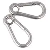 5PCS M5 Secure Lock 304 Stainless Steel 50mm Hook Carabiner Eyelet ► Photo 2/3