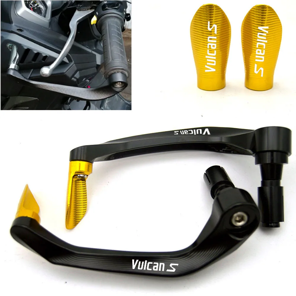 

Universal 7/8" 22mm Motorcycle Handlebar Brake Clutch Levers Protector Guard For Kawasaki VULCAN/S 650cc VULCAN S 650 cc