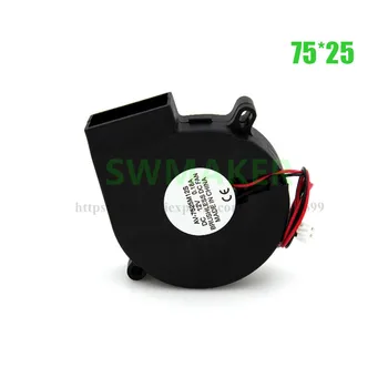 

75*25mm Ultimaker Electronics Cooling Fan pack 12V DC 0.18A 7525 turbofan for DIY 3D printer parts