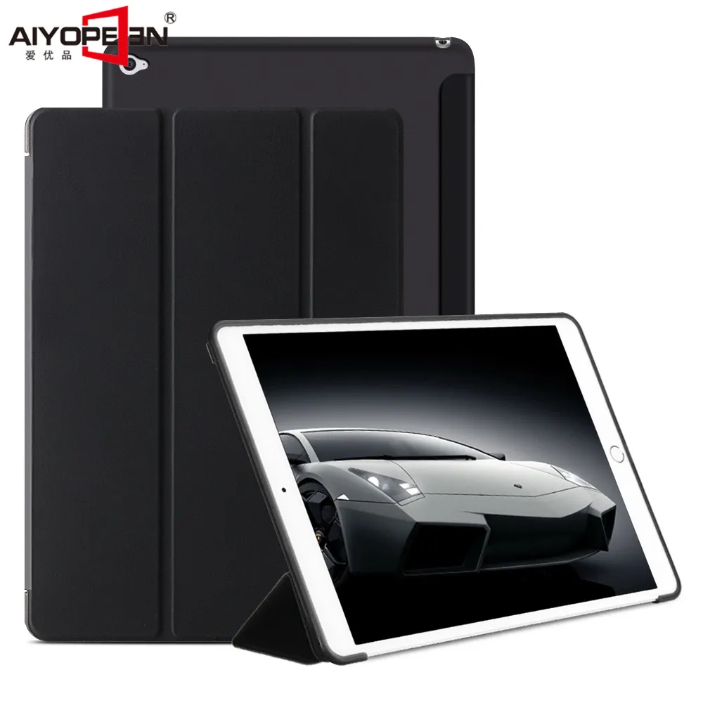 

Case for iPad Air 2 Cover,PU Leather+Ultra Slim Light Weight PC Smart Back Cover Case for New iPad air 2 9.7 inch