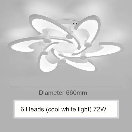Ambiente moderno Llevó Las Luces de Techo Para la Sala de estar