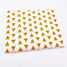 Новинка DIY хлопчатобумажная ткань с принтом фруктов для дома текстильный материал простыня мягкая ткань лоскутное шитье Tecido