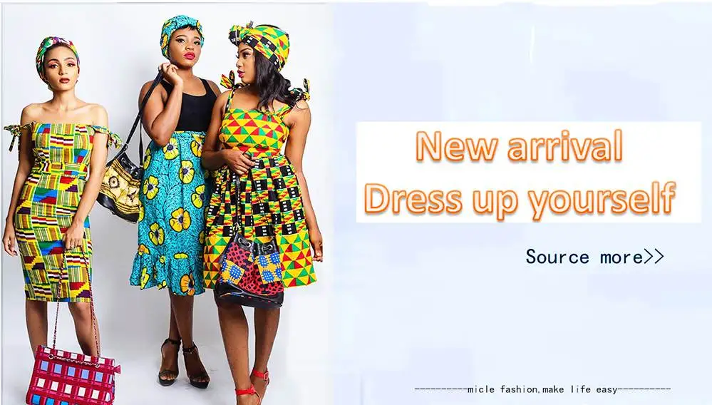 Nova chegada moda africano tecido de impressão