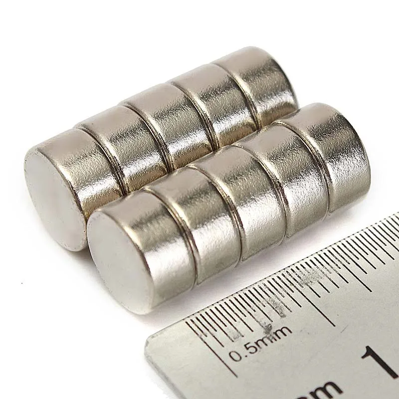 

10Pcs N52 Strong Magnets Cylinder Round Disc Magnets Rare Earth Neodymium NdFeB Magnet 10x5mm Mayitr Powerful Magnetic Materials