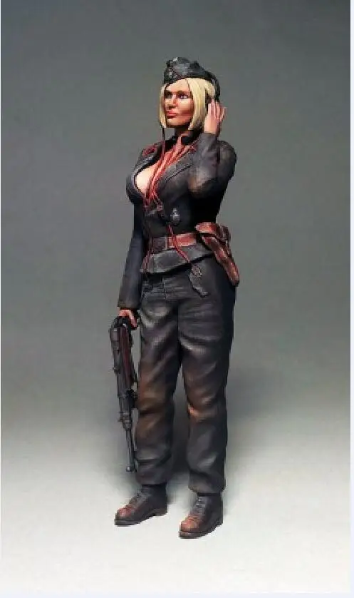 1:16 модельная фигурка из смолы разобранный неокрашенный набор // 16052|resin figure models|model