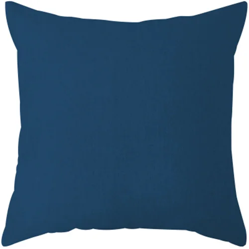 Простая Современная синяя Геометрическая нордическая домашняя британская абстрактная льняная хлопковая подушка для гостиной декоративная диванная подушка - Цвет: D
