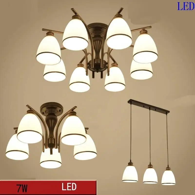 Number 2 Блеск Винтаж лампа светильник ing Deckenleuchten Luminaria лампада Colgante Moderna Lampara De Techo потолочный светодиодный потолочный светильник - Цвет корпуса: Number 2