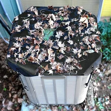 Комплект из 2 предметов(Size_L& S) Крышка Кондиционера накладка AC водонепроницаемые прочные Чехлы сохраняет холодный воздух вне для центрального блока