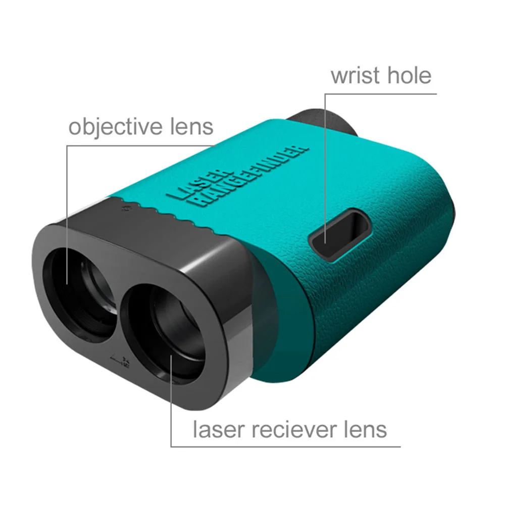 Телескоп лазерный дальномер 1000 м лазерный дальномер монокулярный для гольфа охотничий лазерный дальномер поисковая лента измерения рулетка PF03