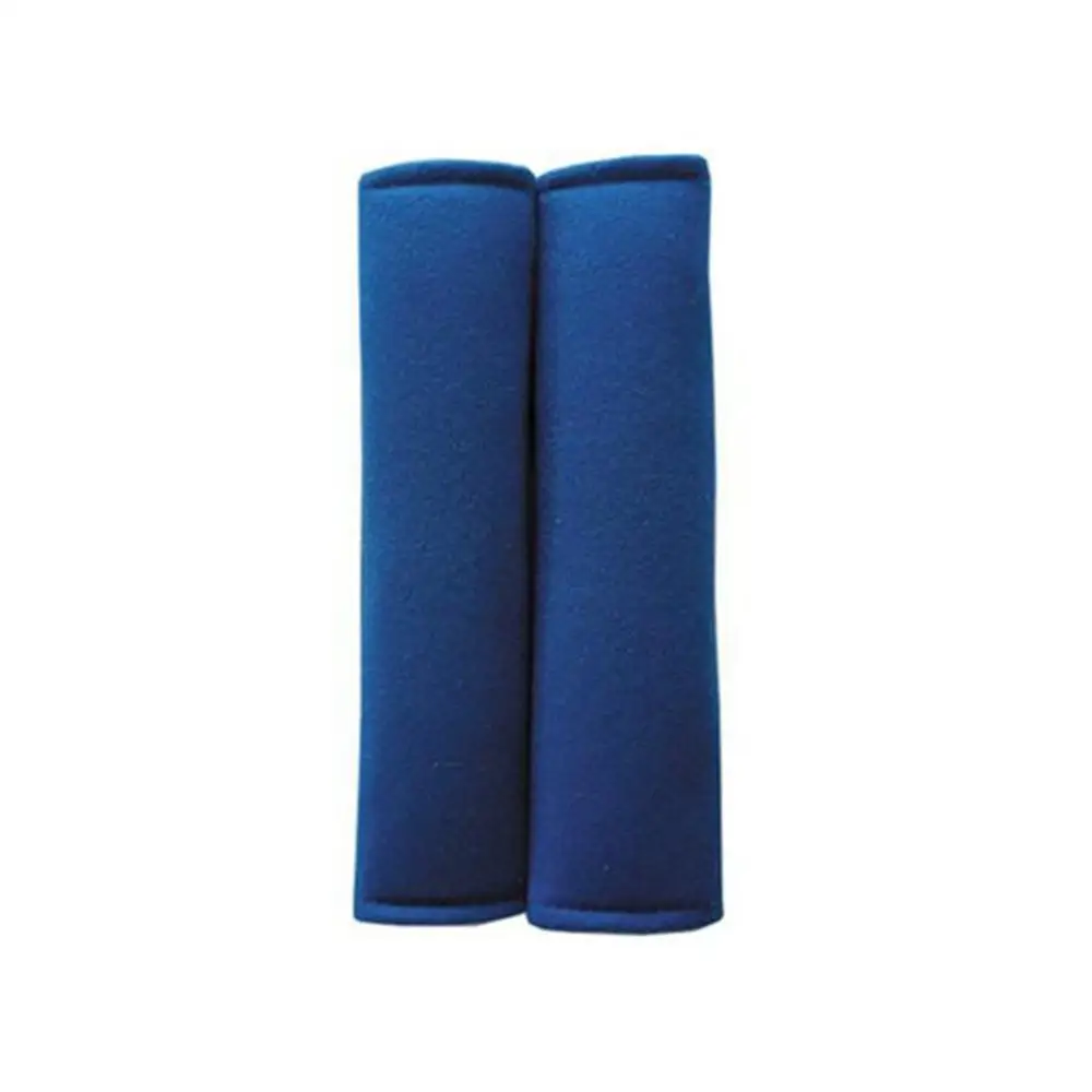 Автомобильный Стайлинг ремень безопасности Чехол для плеча протектор подушечки дышащие автомобильные подплечники чехол на автомобильный ремень безопасности ремни накладки - Название цвета: Blue