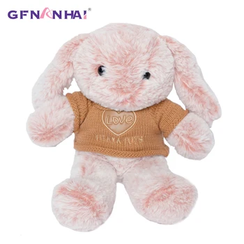 

1pc 30cm Lovely Sweater Rabbit Plush Toys Cute Children Girls Sleeping Appease Dolls Stuffed Soft Toys Home Decoration Gifts