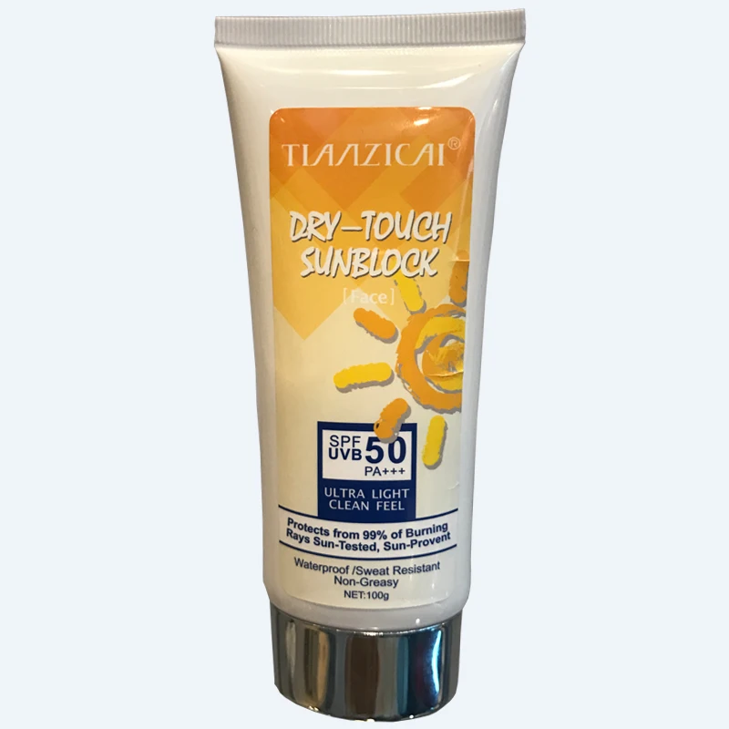 Facial Sunscreen Creams Sun Lotion Dry Touch SPF 50 Isolation UV Sunblock Body Sunscreen Clean