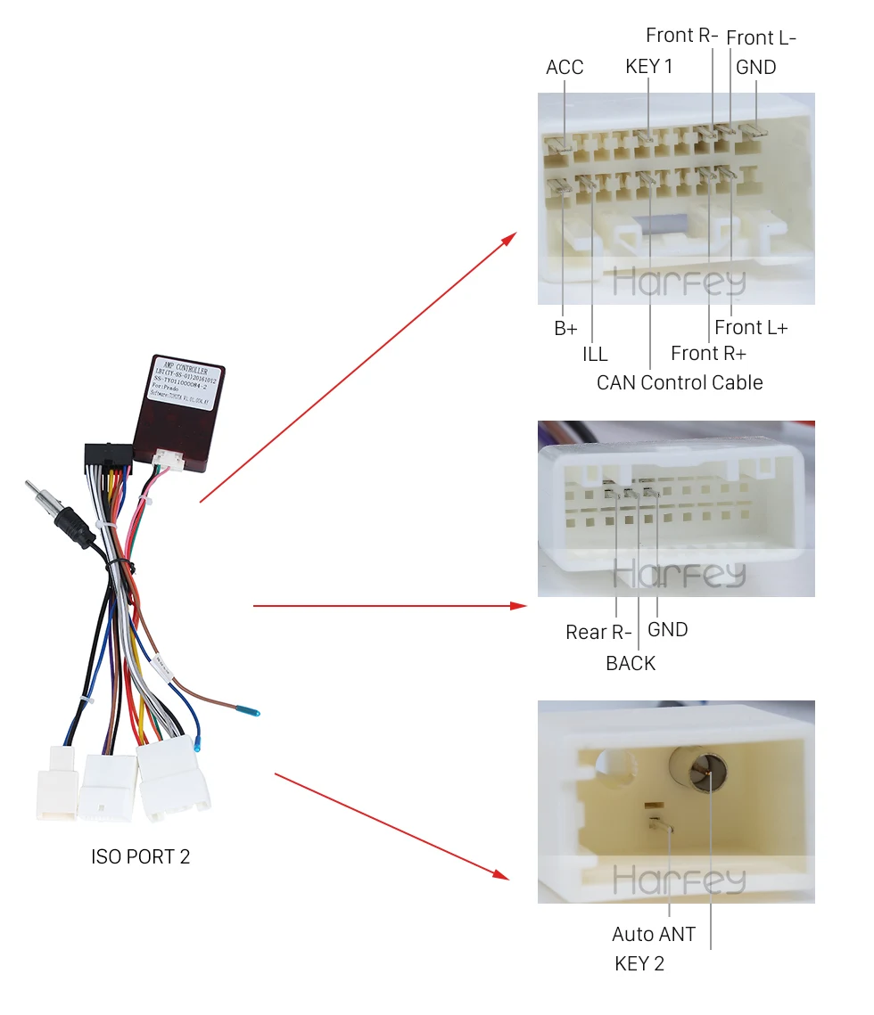 Harfey WinCE6.0 2 Din " автомобильный DVD плеер для Toyota Harrier Lexus RX 300 330 350 400H gps мультимедийный плеер головное устройство