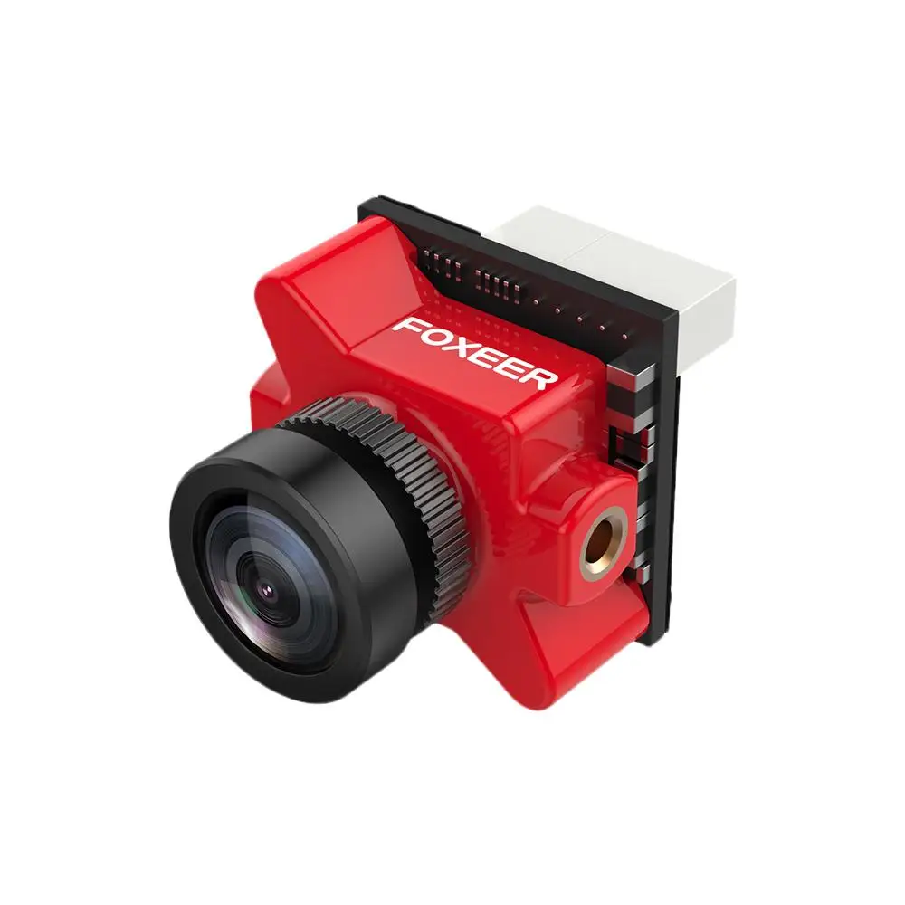 

Foxeer Micro Predator 4 Camera 1000TVL OSD Super WDR 4mm Latency FPV Racing Camera Pad Connector 16:9 Pal/NTSC Switchable