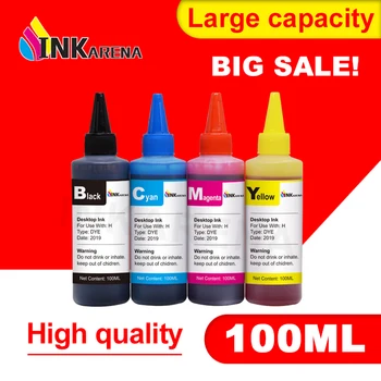 

Dye Ink For EPSON Printers Premium 100ML 4 Color Ink BK C M Y for Epson Stylus C67 C87 C87PE CX4100 CX4700 CX3700 printer ink