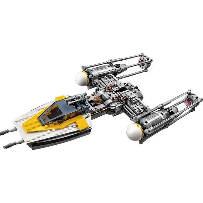 

LEPIN 691Pcs 05065 Star Series Wars Genuine The Y-wing Starfighter Set Building Blocks Bricks Educational Toys for Children Gift