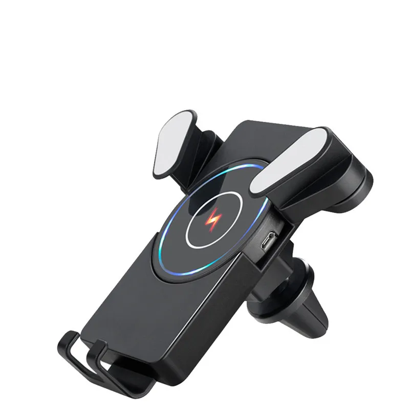 Fast Wireless Car Charger Mount Wireless Charger Gravity Auto Lock Car Air Vent Holder for Samsung Galaxy S10 30AP1204