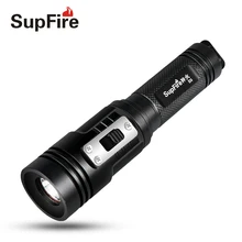 Фонарик для дайвинга Supfire D3 Фонарик Linterna LED для Imalent Nitecore Sofirn Convoy Fenix Olig