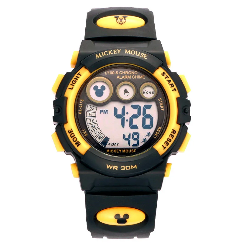 

Disney Digital Watch for Kids Mickey Mouse Waterproof Boys Sport Watches Alarm Date Led Luminous Watch Girl Gift jongenshorloges