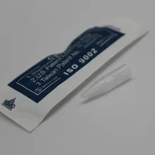 100 шт 1 хирургическая круглая зубчатая игла колпачки наконечники игл для татуажа подходят на мозаичной машине постоянные аксессуары для макияжа