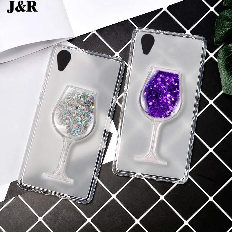 Case For BQ BQ-4072 Strike Mini Soft TPU 3D Liquid Cover BQ4072 BQ 4072 Quicksand Dynamic Glitter Transparent Silicon Back Shell