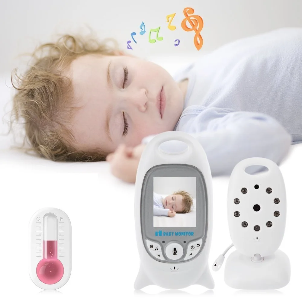 Babykam детский монитор с камерой радио няня 3,5 дюймов ИК ночного видения Домофон колыбельные температурный монитор видео детский монитор