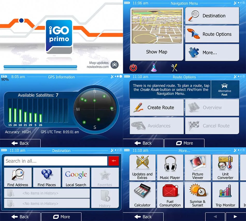 7 дюймов gps-навигатор для машины навигации Bluetooth AVIN емкостный сенсорный экран FM 8 ГБ/256 Мб автомобиля Аван автомобиль грузовик gps Европы спутниковой навигации