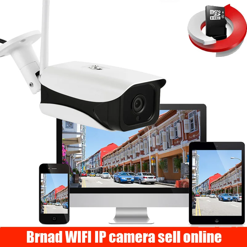 

HD 1080P IP Camera Wireless Wifi Bullet Camara Outdoor Waterproof Night Vision IR Cut Onvif P2P Home Security Camara 2018