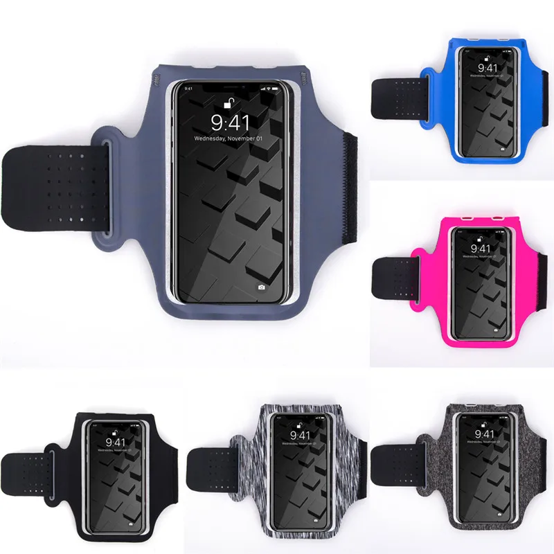 

Mobile Phone Armband Sports Running Jogging Gym Armband Strap Case Holder Bag For Phone Below 5.8inch 2B25