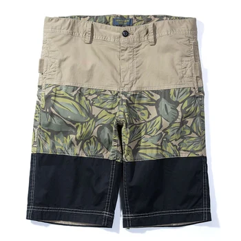 

Summer Casual Shorts Fashion Cargo Shorts Men Work Male Squad Match Calf-Length Wear Printed Trousers Mens High Quality Big F66