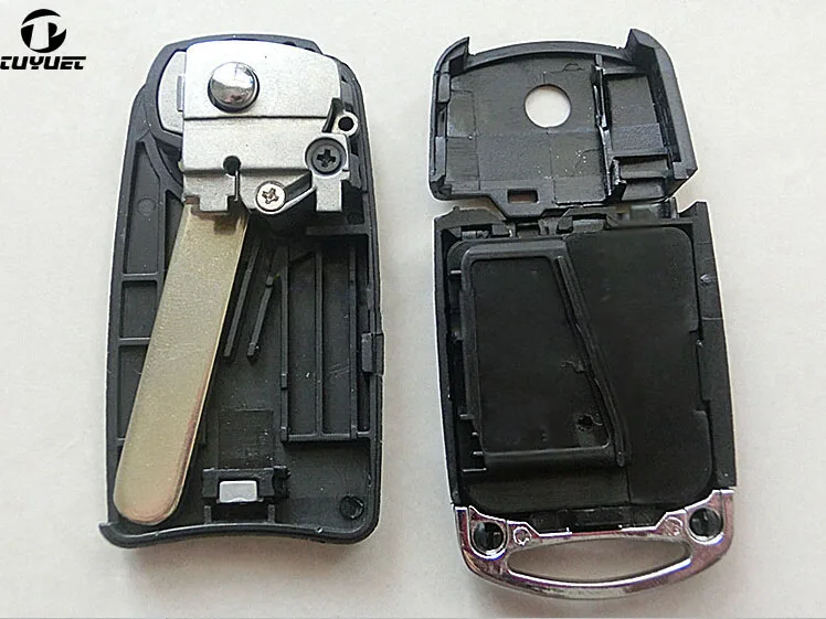 3  Buttons Honda Accord Spirior  CRV replacement flip remote key shell  3CRV (8)-1