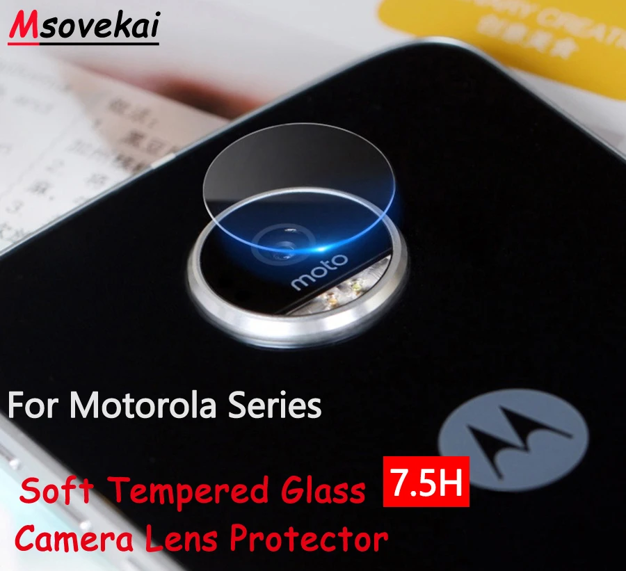 Для Motorola Moto M Z Play Force A2 A3 X4 X5 задняя крышка для объектива камеры из закаленного