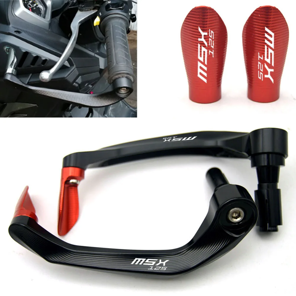 

Universal 7/8" 22mm Motorcycle Handlebar Brake Clutch Levers Protector Guard For HONDA GROM MSX 125 MSX125