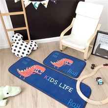 Мультяшный животный узор детский коврик для комнаты Нескользящие Детские коврики на пол для спальни детские игровые коврики детские дверные коврики и мягкий ковер