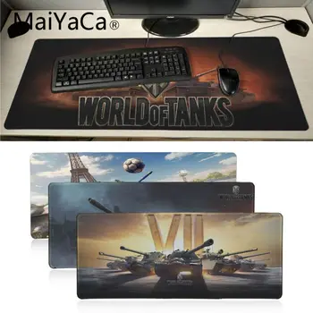 

Maiyaca World Of Tanks Unique Desktop Pad Game Mousepad Large Lockedge alfombrilla gaming Mouse pad gamer PC Computer mat