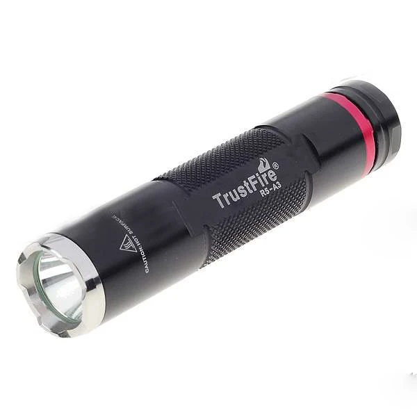 Высокопрочный TrustFire R5-A3 Cree XP-G-R5 3-Mode 230-Lumen памяти светодиодный фонарик(1* AA батареи